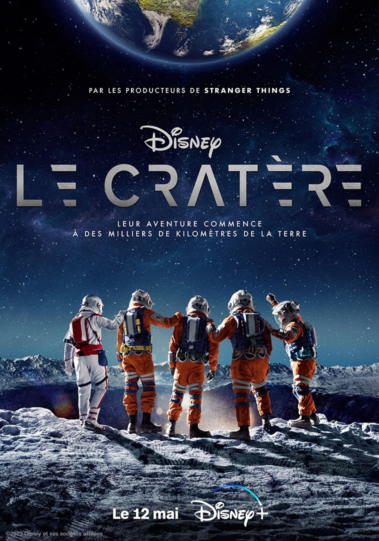 Affiche Poster de Le cratère avec Isaiah Russell-Bailey et Mckenna Grace 2023