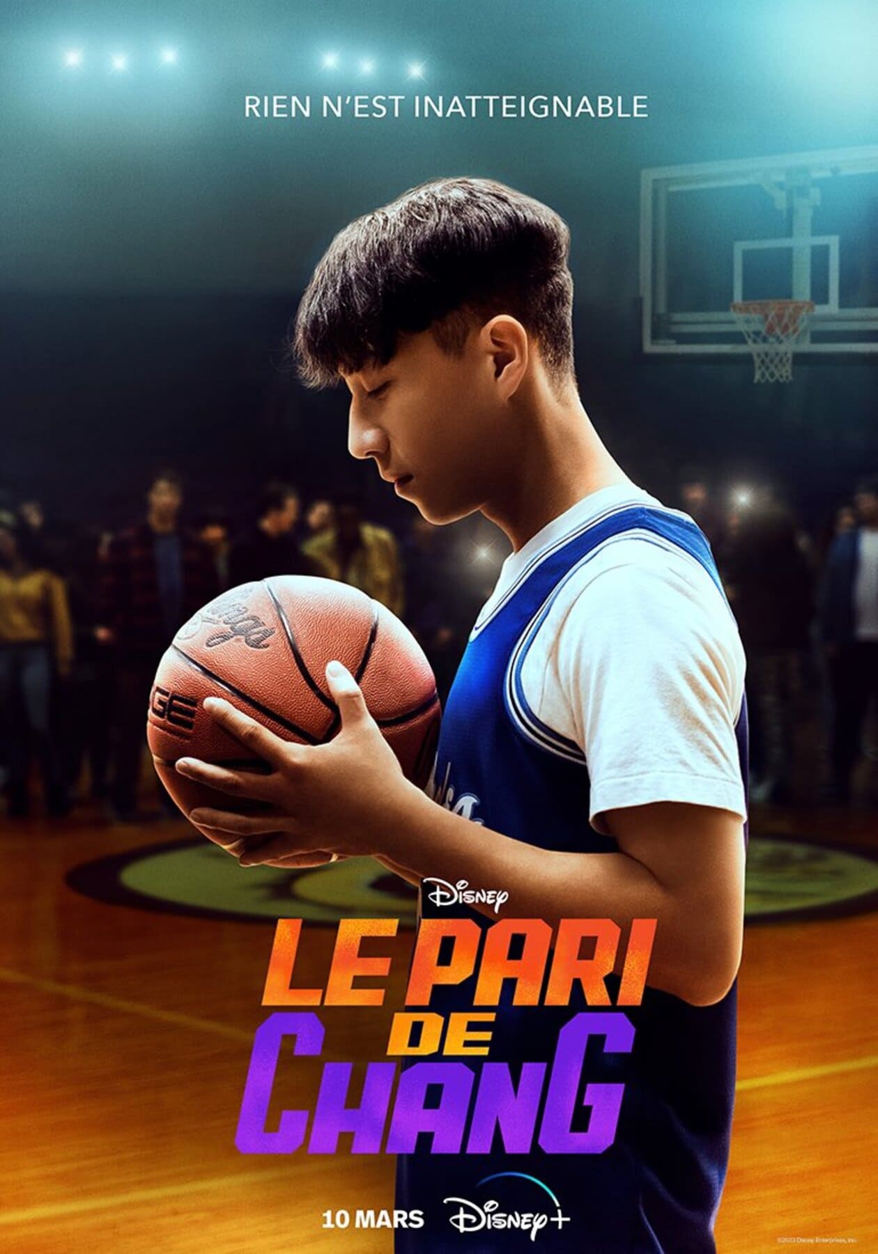 Le pari de Chang - Photos et affiches. 1 Affiche Poster de Le pari de Chang can dunk avec Bloom Li et Dexter Darden 2023