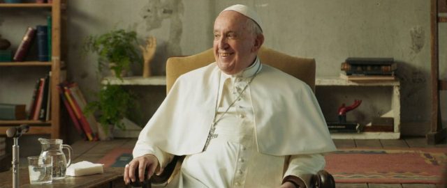 image conversation pape amen francisco reponde