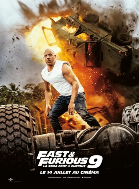 Fast and Furious 9 - Photos et affiches. 3 affiche poster fast furious 9 F9 saga
