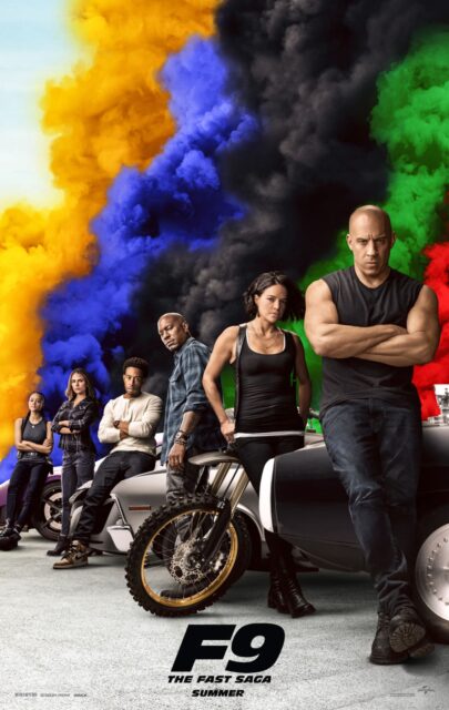 Fast and Furious 9 - Photos et affiches. 5 affiche poster fast furious 9 F9 saga