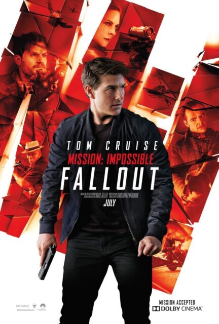 Mission Impossible : Fallout - Photos et affiches. 4 affiche poster mission impossible fallout