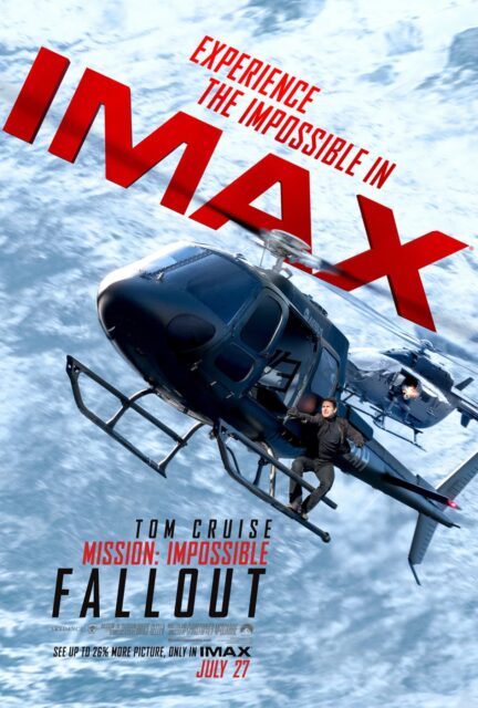 Mission Impossible : Fallout - Photos et affiches. 6 affiche poster mission impossible fallout