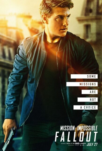 Mission Impossible : Fallout - Photos et affiches. 8 affiche poster mission impossible fallout