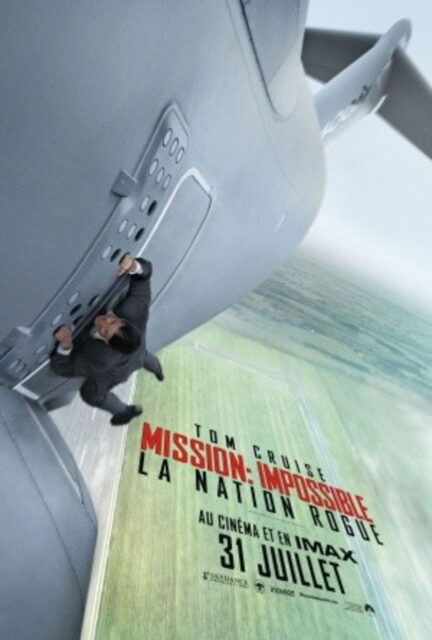 Mission Impossible : Rogue Nation - Photos et affiches. 2 affiche poster mission impossible rogue nation