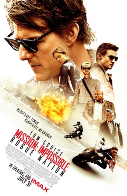 Mission Impossible : Rogue Nation - Photos et affiches. 3 affiche poster mission impossible rogue nation