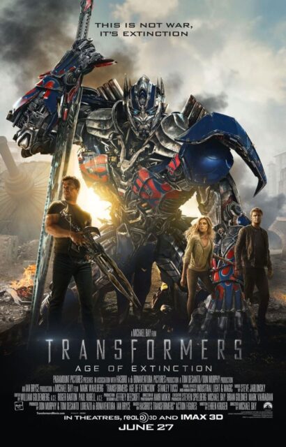Transformers : l'âge de l'extinction - Photos et affiches. 2 affiche poster transformers age exctinction
