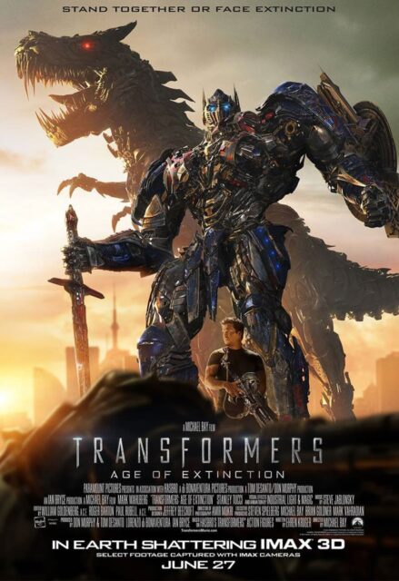 Transformers : l'âge de l'extinction - Photos et affiches. 4 affiche poster transformers age exctinction