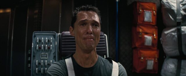 Matthew McConaughey Anne Hathaway et Jessica Chastain dans Interstellar 2014