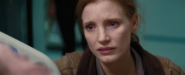 Matthew McConaughey Anne Hathaway et Jessica Chastain dans Interstellar 2014