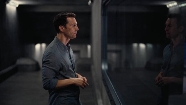 Matthew McConaughey Anne Hathaway et Jessica Chastain dans Interstellar 2014