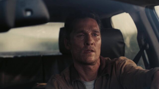 Matthew McConaughey Anne Hathaway et Jessica Chastain dans Interstellar 2014