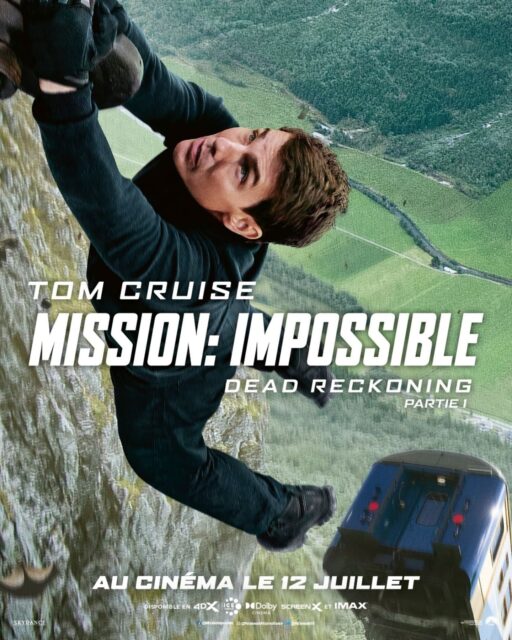 Mission Impossible : dead reckoning - Photos et affiches. 2 affiche poster mission impossible dead reckoning partie 1