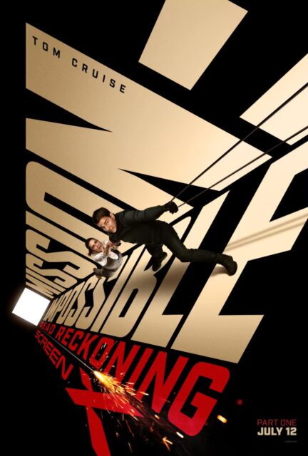 Mission Impossible : dead reckoning - Photos et affiches. 19 affiche poster mission impossible dead reckoning partie 1