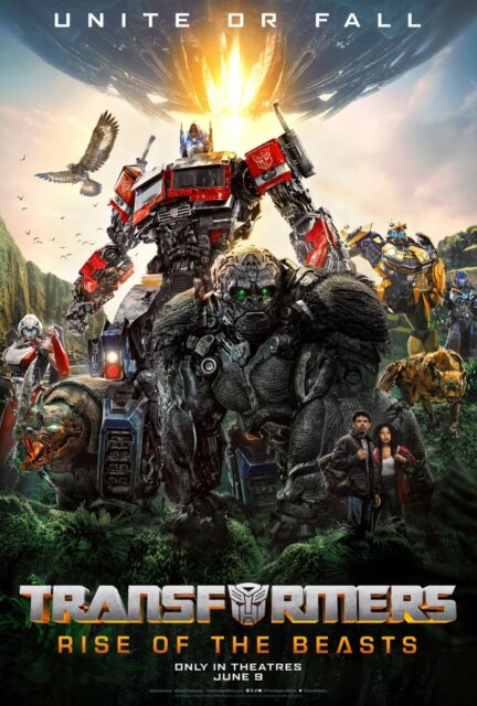 Transformers : rise of the Beasts - Photos et affiches. 2 affiche poster transformers rise beasts