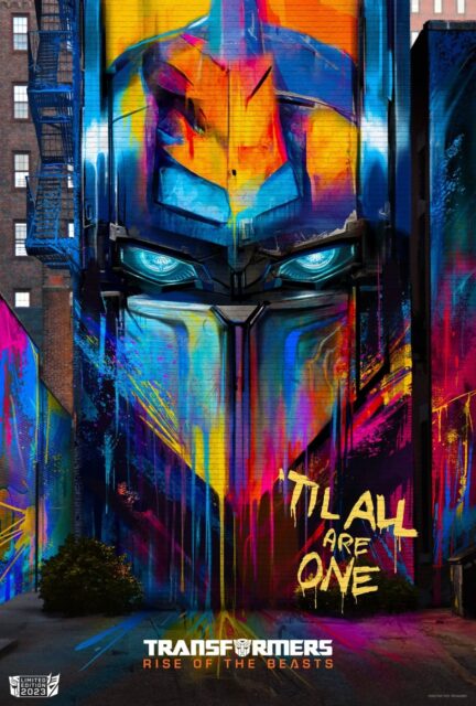 Transformers : rise of the Beasts - Photos et affiches. 26 affiche poster transformers rise beasts