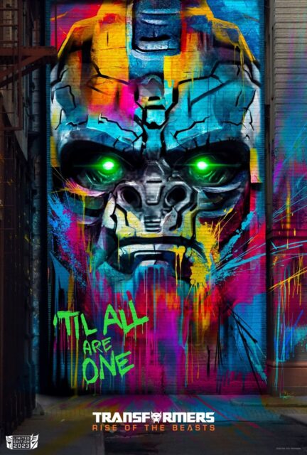Transformers : rise of the Beasts - Photos et affiches. 27 affiche poster transformers rise beasts