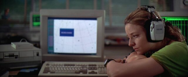 Jodie Foster et Matthew McConaughey dans Contact 1997