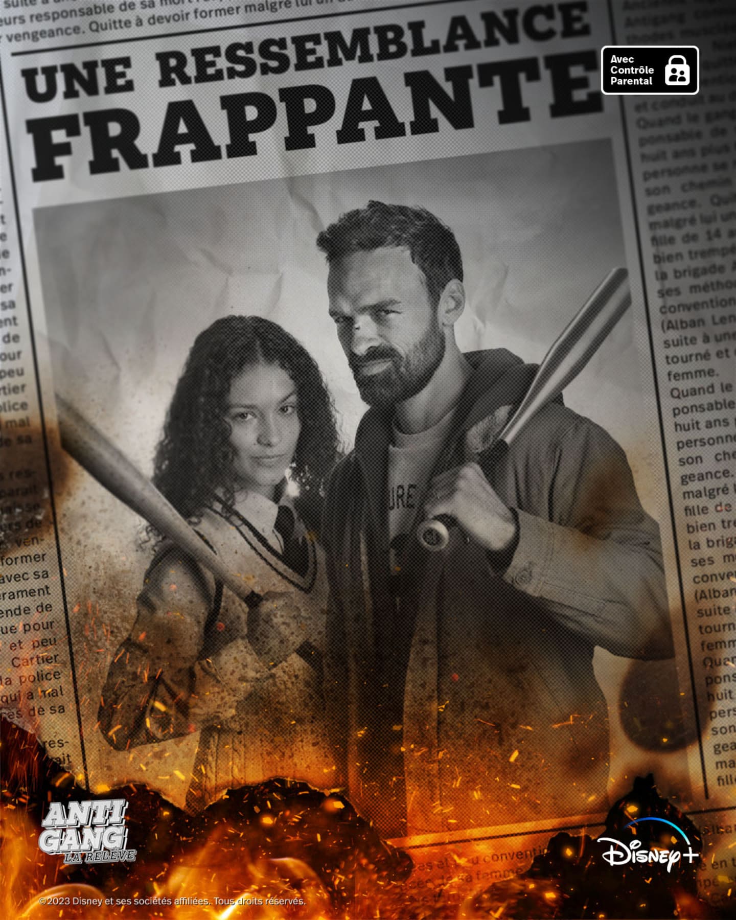 affiche poster antigang releve