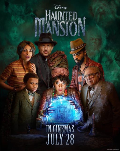 affiche poster haunted mansion manoir hante