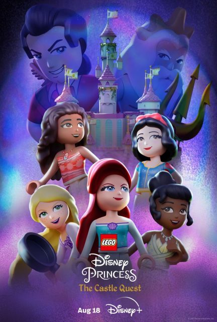 LEGO Disney Princesse : les aventures au château - Streaming. 1 affiche poster lego disney princesses aventures chateau castle quest