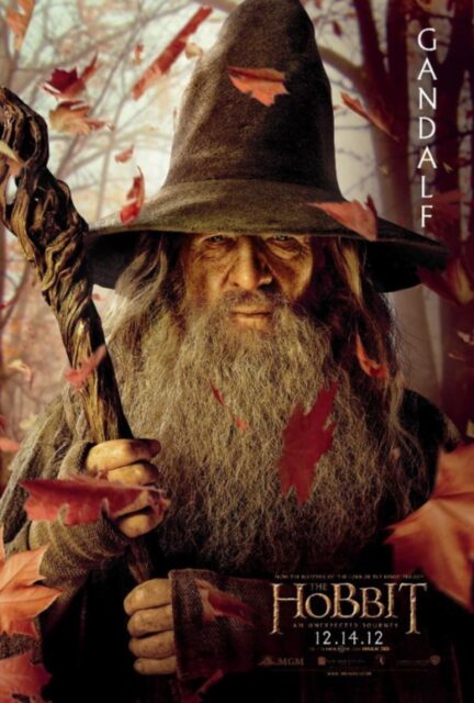 Le Hobbit : un voyage inattendu - Photos et affiches. 7 Affiche Poster de Le Hobbit : un voyage inattendu avec Martin Freeman Ian McKellen et Richard Armitage 2012
