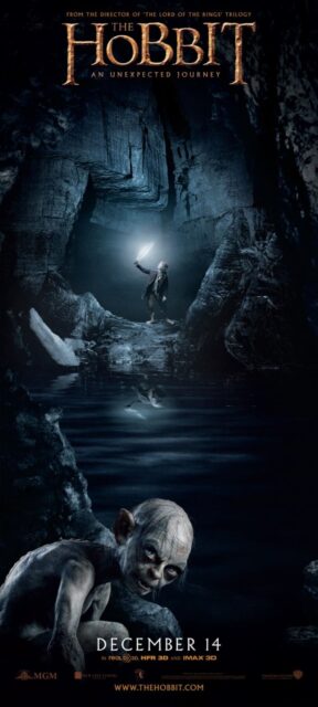 Le Hobbit : un voyage inattendu - Photos et affiches. 28 Affiche Poster de Le Hobbit : un voyage inattendu avec Martin Freeman Ian McKellen et Richard Armitage 2012