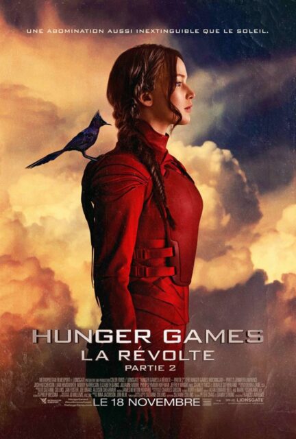 Hunger Games : la révolte, partie 2 - Photos et affiches. 3 affiche poster hunger games révolte partie 2 Mokingjay