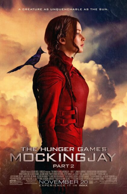 Hunger Games : la révolte, partie 2 - Photos et affiches. 15 affiche poster hunger games révolte partie 2 Mokingjay