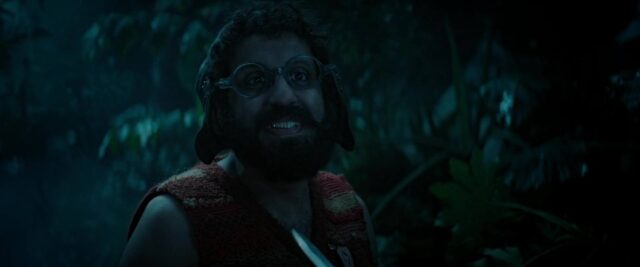 Levi Miller et Hugh Jackman dans Pan 2015