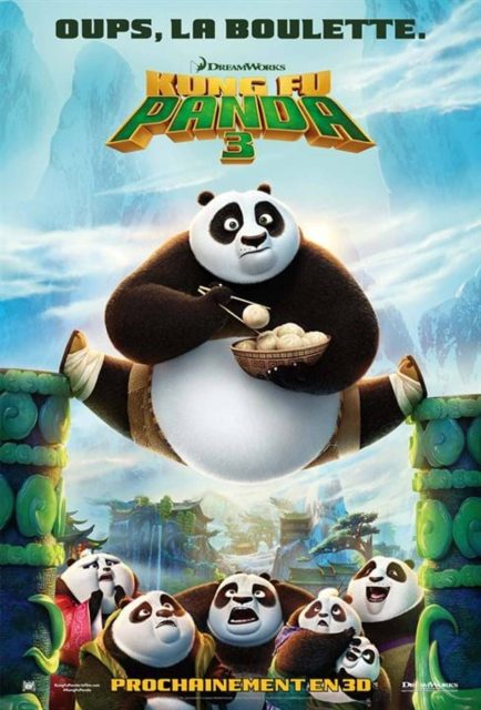 Kung Fu Panda 3 - Photos et affiches. 2 affiche poster kung fu panda 3