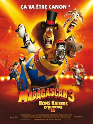 Madagascar 3 : bons baisers d&rsquo;Europe.