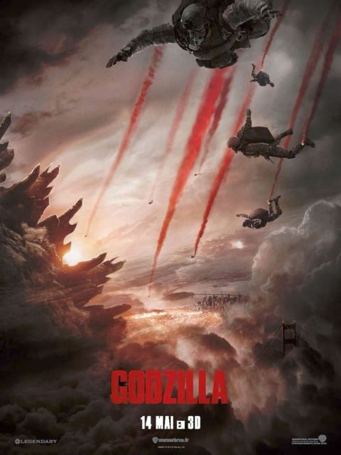 Godzilla (2014) - Photos et affiches. 2 affiche poster godzilla 2014