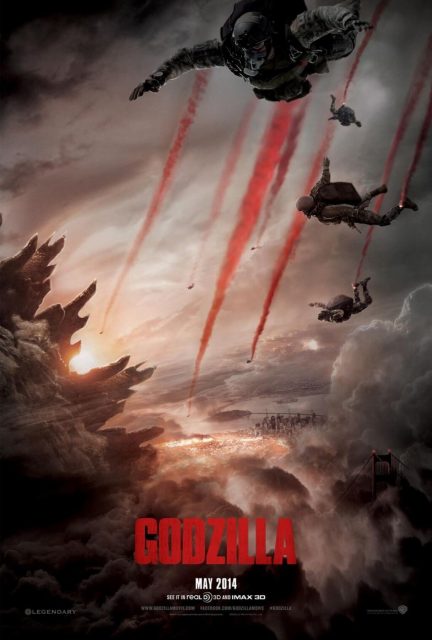 Godzilla (2014) - Photos et affiches. 5 affiche poster godzilla 2014