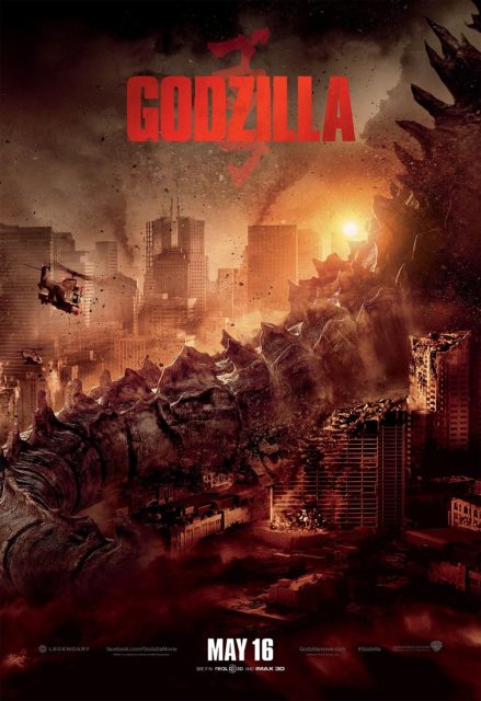 Godzilla (2014) - Photos et affiches. 6 affiche poster godzilla 2014