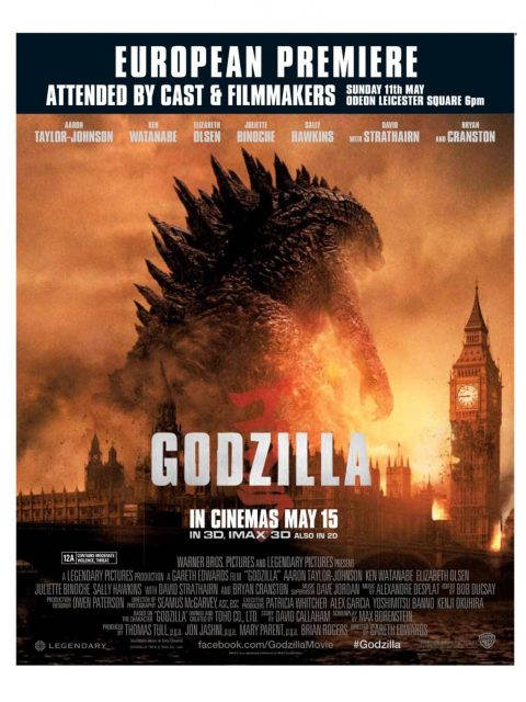 Godzilla (2014) - Photos et affiches. 8 affiche poster godzilla 2014