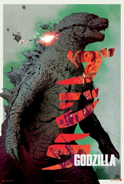 Godzilla (2014) - Photos et affiches. 18 affiche poster godzilla 2014