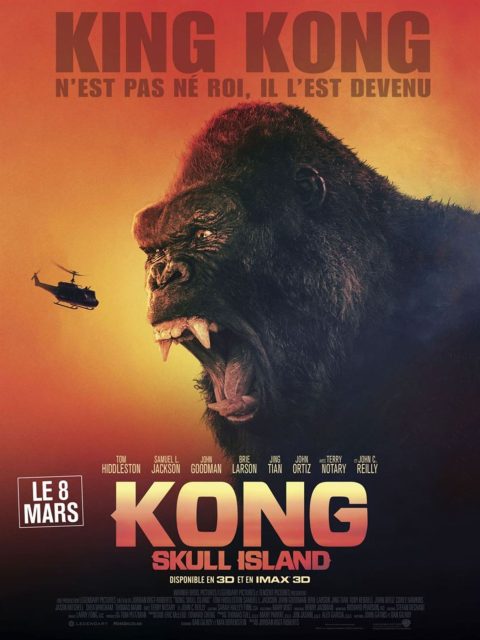 Kong : Skull Island - Photos et affiches. 2 affiche poster kong skull island
