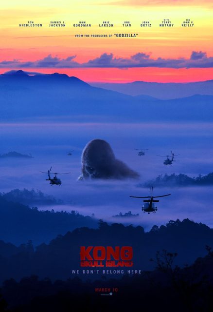 Kong : Skull Island - Photos et affiches. 10 affiche poster kong skull island