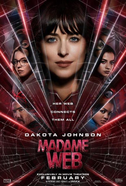 Madame Web - Photos et affiches. 3 affiche poster madame web