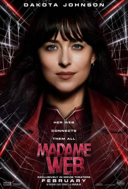Madame Web - Photos et affiches. 2 affiche poster madame web