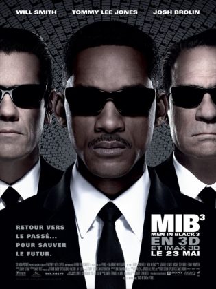Affiche Poster de Men in black 3 avec Josh Brolin et Will Smith 2012
