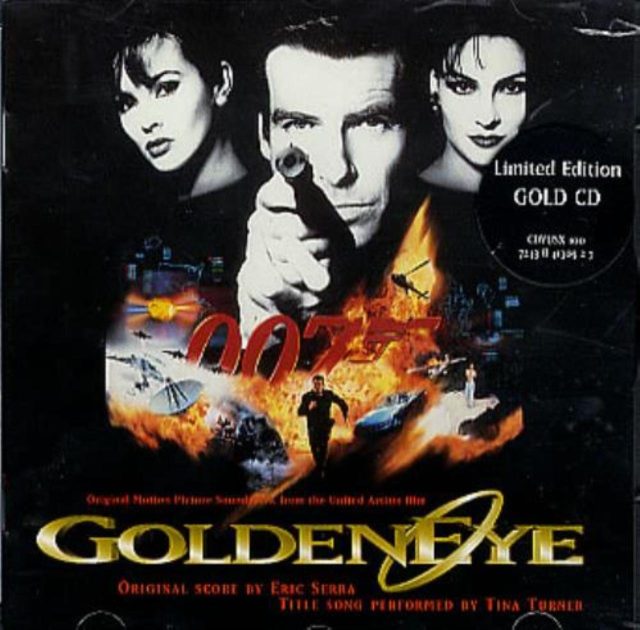 La bande originale de GoldenEye. 1 bande originale soundtrack ost score goldeneye
