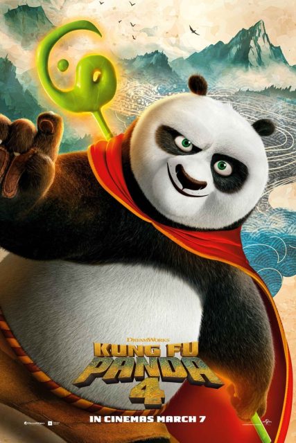 Kung Fu Panda 4 - Photos et affiches. 4 affiche poster kung fu panda 4