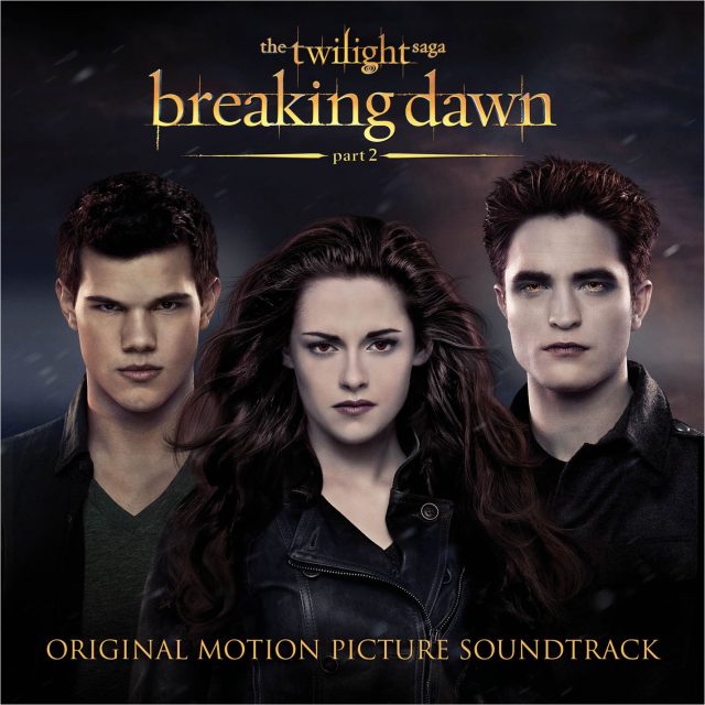 La bande originale de Twilight, chapitre 5 : Révélation, 2ème partie. 1 bande originale soundtrack ost score twilight révélation chapitre 5 2eme partie breaking dawn