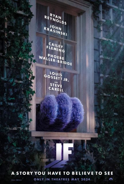 Affiche Poster de Blue & Compagnie If avec Ryan Reynolds 2024