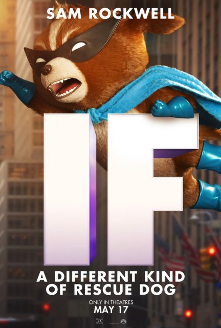 Affiche Poster de Blue & Compagnie If avec Ryan Reynolds 2024