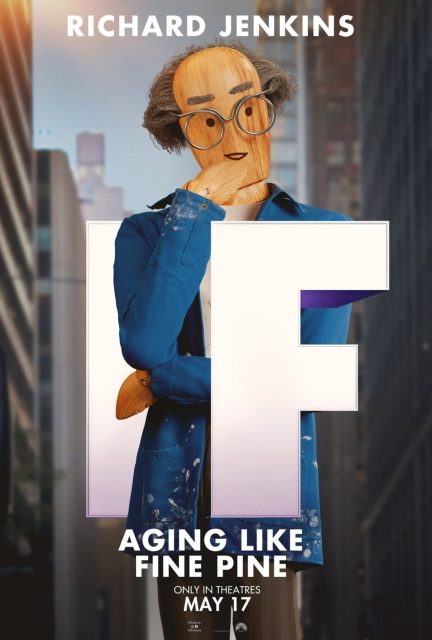 Affiche Poster de Blue & Compagnie If avec Ryan Reynolds 2024