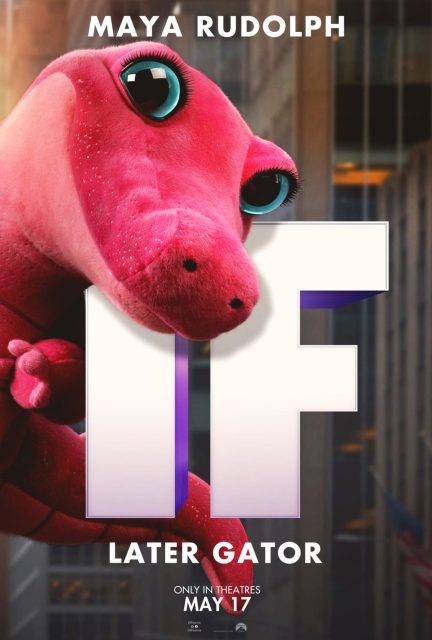 Affiche Poster de Blue & Compagnie If avec Ryan Reynolds 2024