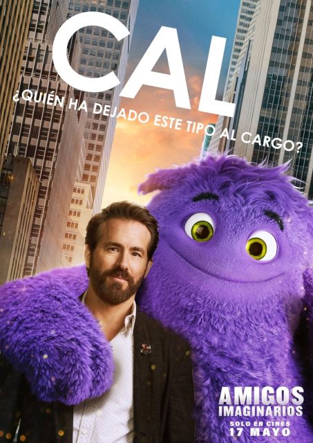 Affiche Poster de Blue & Compagnie If avec Ryan Reynolds 2024